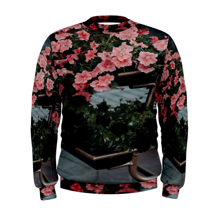 Pink Peony  Flower Men s Sweatshirt