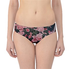 Pink Peony  Flower Hipster Bikini Bottoms