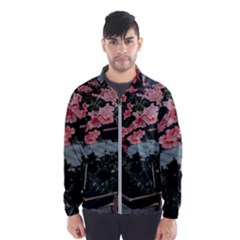 Pink Peony  Flower Men s Windbreaker