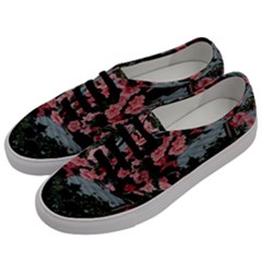 Pink Peony  Flower Men s Classic Low Top Sneakers