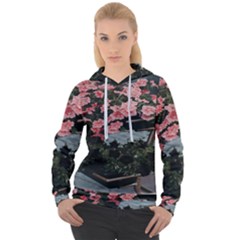 Pink Peony  Flower Women s Overhead Hoodie by artworkshop