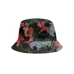 Pink Peony  Flower Bucket Hat (Kids)