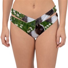 Rabbit Double Strap Halter Bikini Bottoms by artworkshop