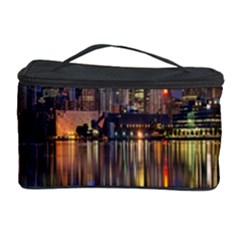 Seaside River Cosmetic Storage Case by artworkshop