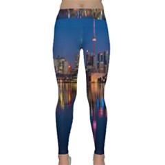 Seaside River Classic Yoga Leggings by artworkshop