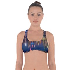 Seaside River Got No Strings Sports Bra by artworkshop