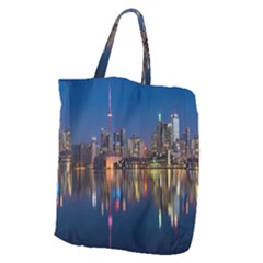 Seaside River Giant Grocery Tote by artworkshop