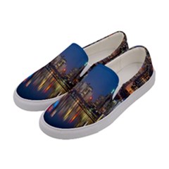 Seaside River Women s Canvas Slip Ons by artworkshop