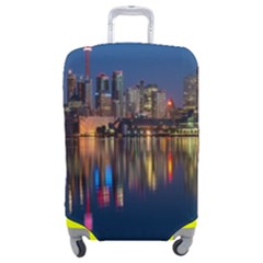 Seaside River Luggage Cover (medium) by artworkshop