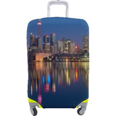 Seaside River Luggage Cover (large) by artworkshop