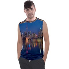 Seaside River Men s Regular Tank Top by artworkshop