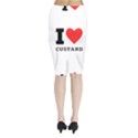 I love custard Midi Wrap Pencil Skirt View2