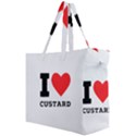 I love custard Canvas Travel Bag View2