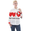 I love custard Women s Long Sleeve Pocket Shirt View1