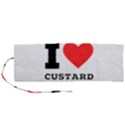 I love custard Roll Up Canvas Pencil Holder (M) View1