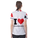 I love cranberry Women s Sport Mesh Tee View2