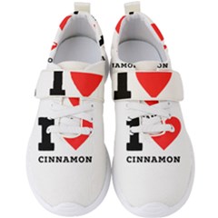 I Love Cinnamon  Men s Velcro Strap Shoes by ilovewhateva