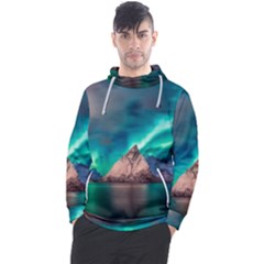 Amazing Aurora Borealis Colors Men s Pullover Hoodie