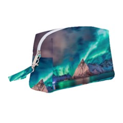 Amazing Aurora Borealis Colors Wristlet Pouch Bag (medium) by B30l