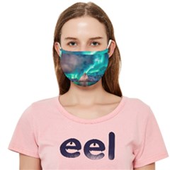 Amazing Aurora Borealis Colors Cloth Face Mask (adult) by B30l