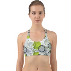 Circles Still Life Back Web Sports Bra by B30l