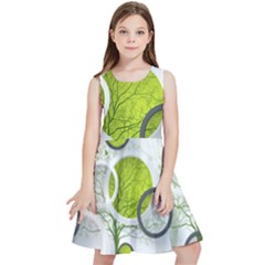 Circles Still Life Kids  Skater Dress by B30l