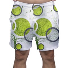 Circles Still Life Men s Shorts by B30l