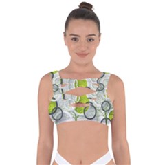 Circles Still Life Bandaged Up Bikini Top by B30l