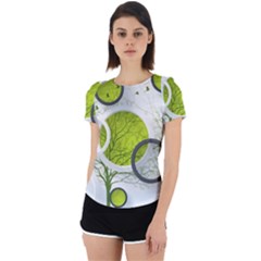 Circles Still Life Back Cut Out Sport Tee by B30l