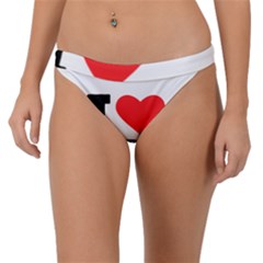 I Love Cherry Band Bikini Bottoms by ilovewhateva