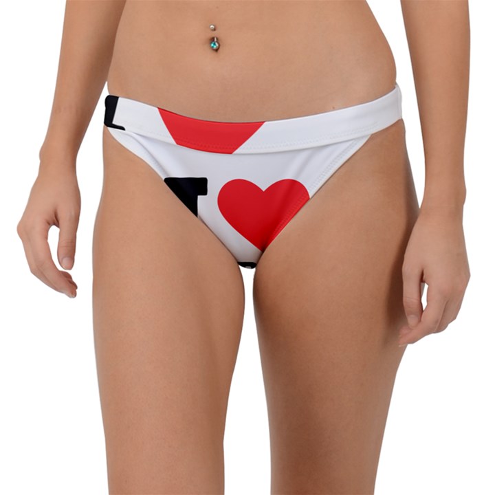 I love cherry Band Bikini Bottoms