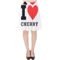 I love cherry Velvet High Waist Skirt View1