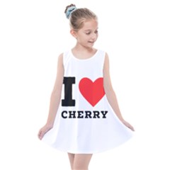 I Love Cherry Kids  Summer Dress by ilovewhateva