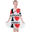 I love cherry Kids  All Frills Chiffon Dress View1