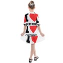 I love cherry Kids  All Frills Chiffon Dress View2