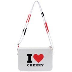 I Love Cherry Double Gusset Crossbody Bag by ilovewhateva