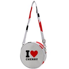 I Love Cherry Crossbody Circle Bag by ilovewhateva