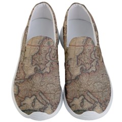 Old Vintage Classic Map Of Europe Men s Lightweight Slip Ons by B30l