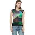 Aurora Borealis Nature Sky Light Women s Raglan Cap Sleeve Tee View1