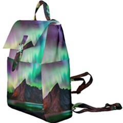 Aurora Borealis Nature Sky Light Buckle Everyday Backpack by B30l