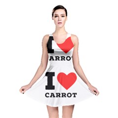 I Love Carrots  Reversible Skater Dress by ilovewhateva