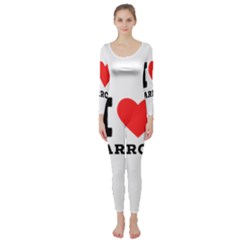 I Love Carrots  Long Sleeve Catsuit by ilovewhateva