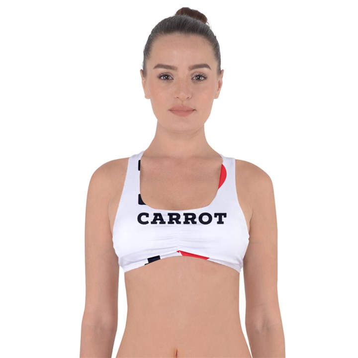 I love carrots  Got No Strings Sports Bra