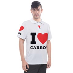 I Love Carrots  Men s Polo Tee by ilovewhateva