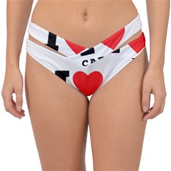 I Love Carrots  Double Strap Halter Bikini Bottoms by ilovewhateva