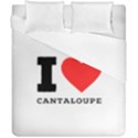 I love cantaloupe  Duvet Cover Double Side (California King Size) View1