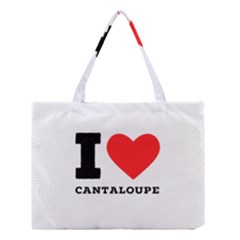 I Love Cantaloupe  Medium Tote Bag by ilovewhateva