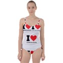 I love cantaloupe  Sweetheart Tankini Set View1