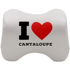 I Love Cantaloupe  Head Support Cushion by ilovewhateva