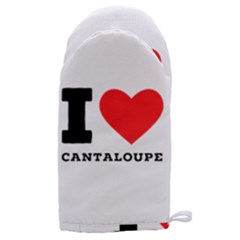 I Love Cantaloupe  Microwave Oven Glove by ilovewhateva